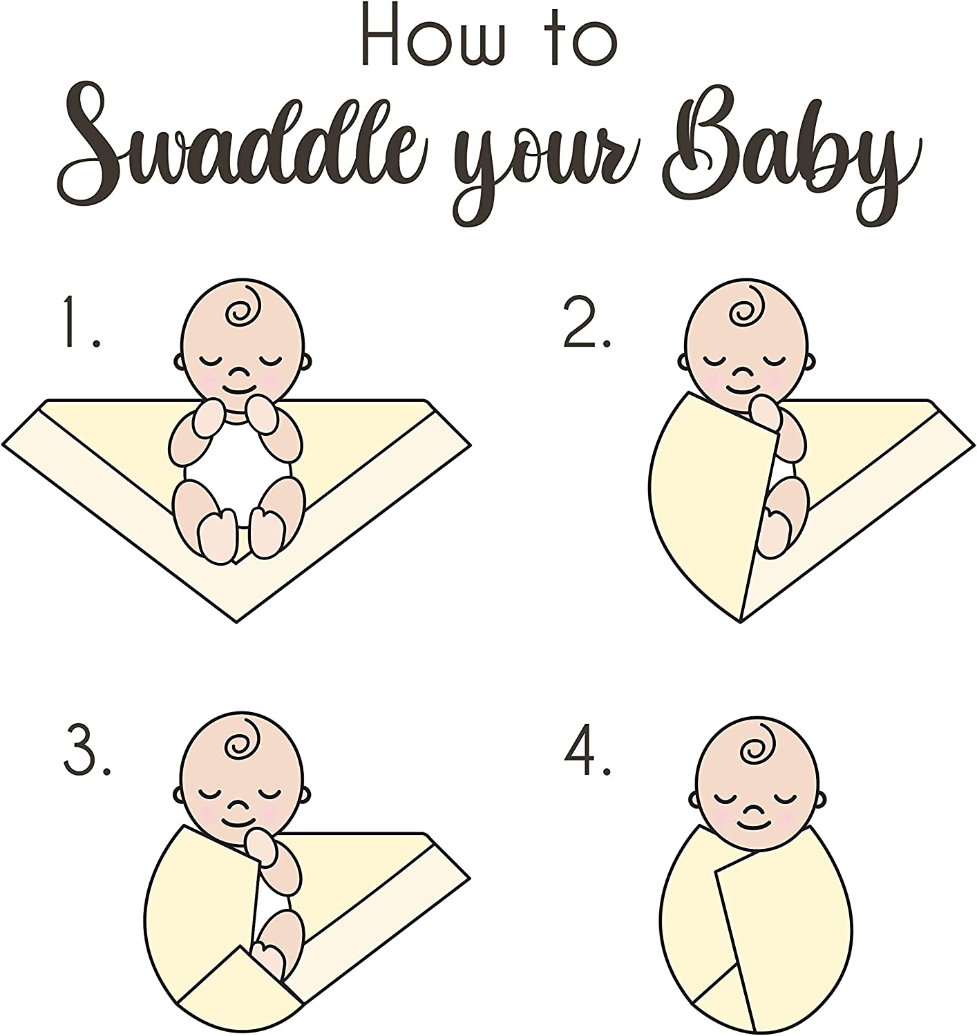 Muslin Swaddle Blankets 2 Pack