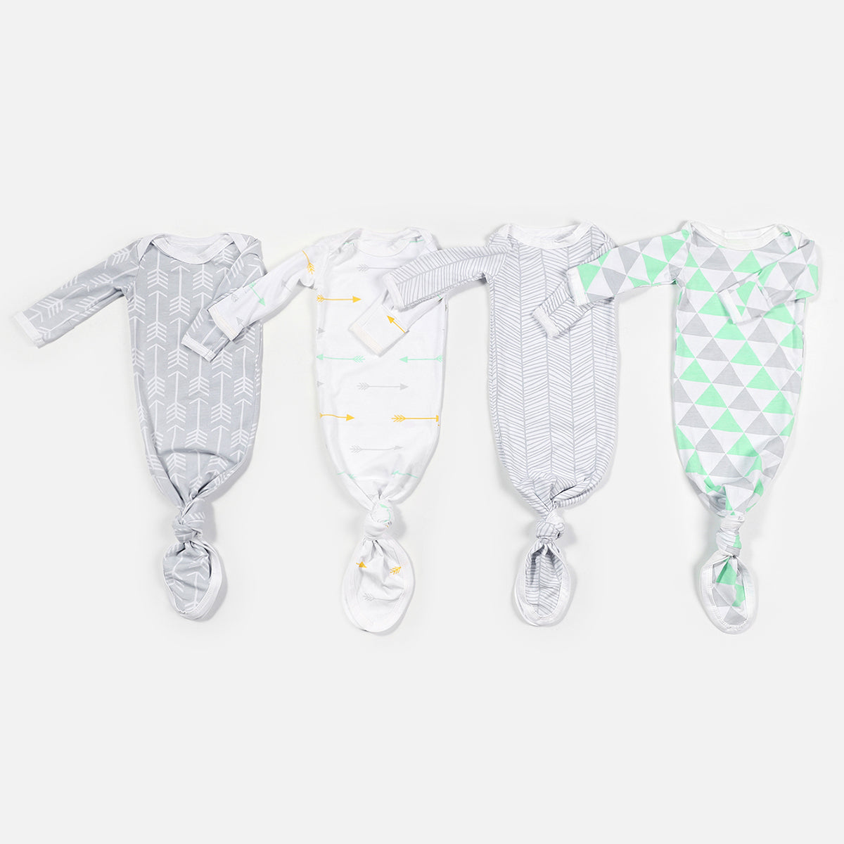 Newborn Knotted Baby Gown 0-6 Months