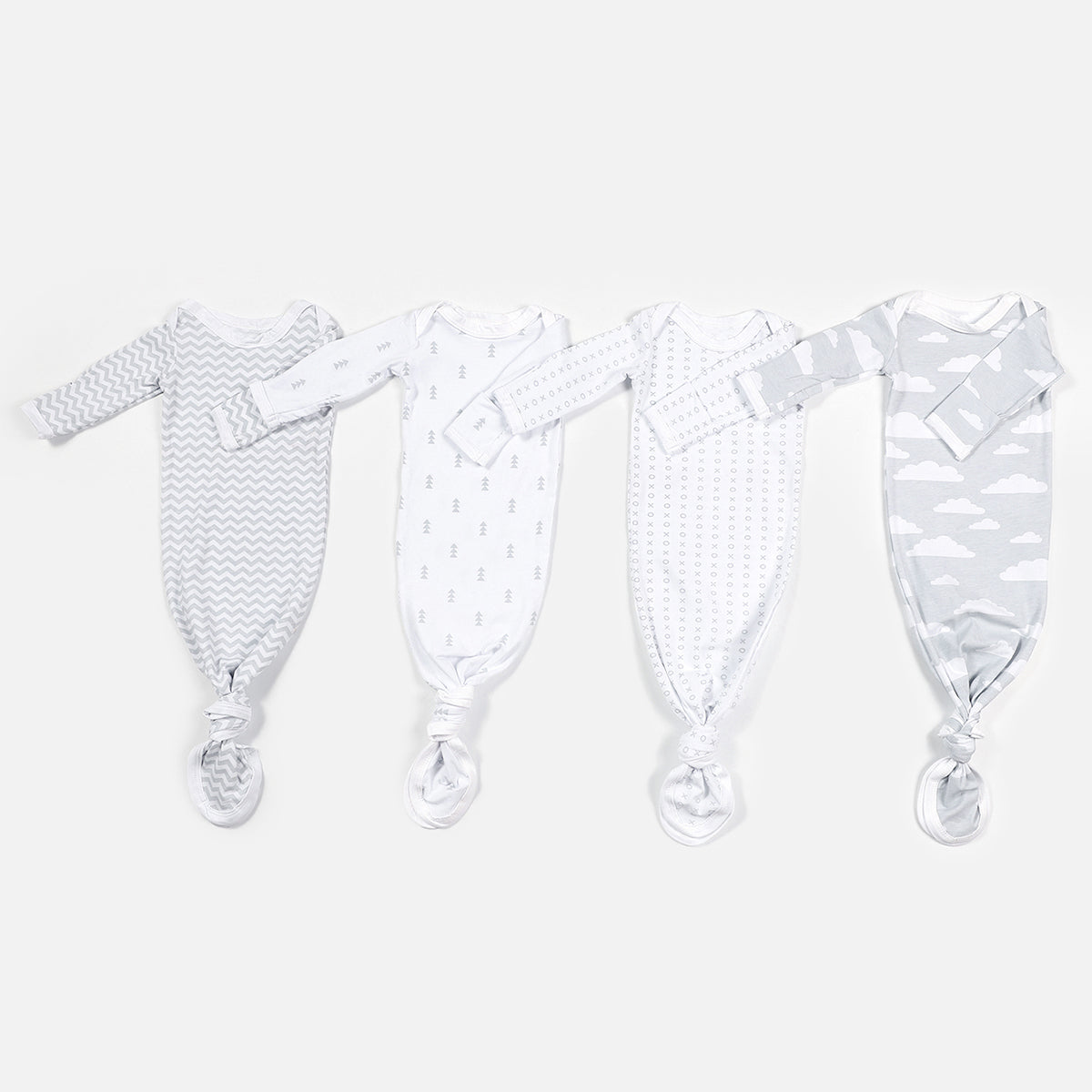 Newborn Knotted Baby Gown 0-6 Months