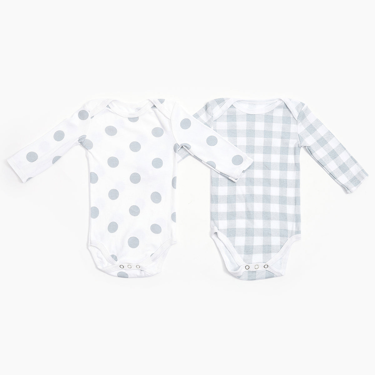 Long Sleeve Baby Bodysuits-2 Pack