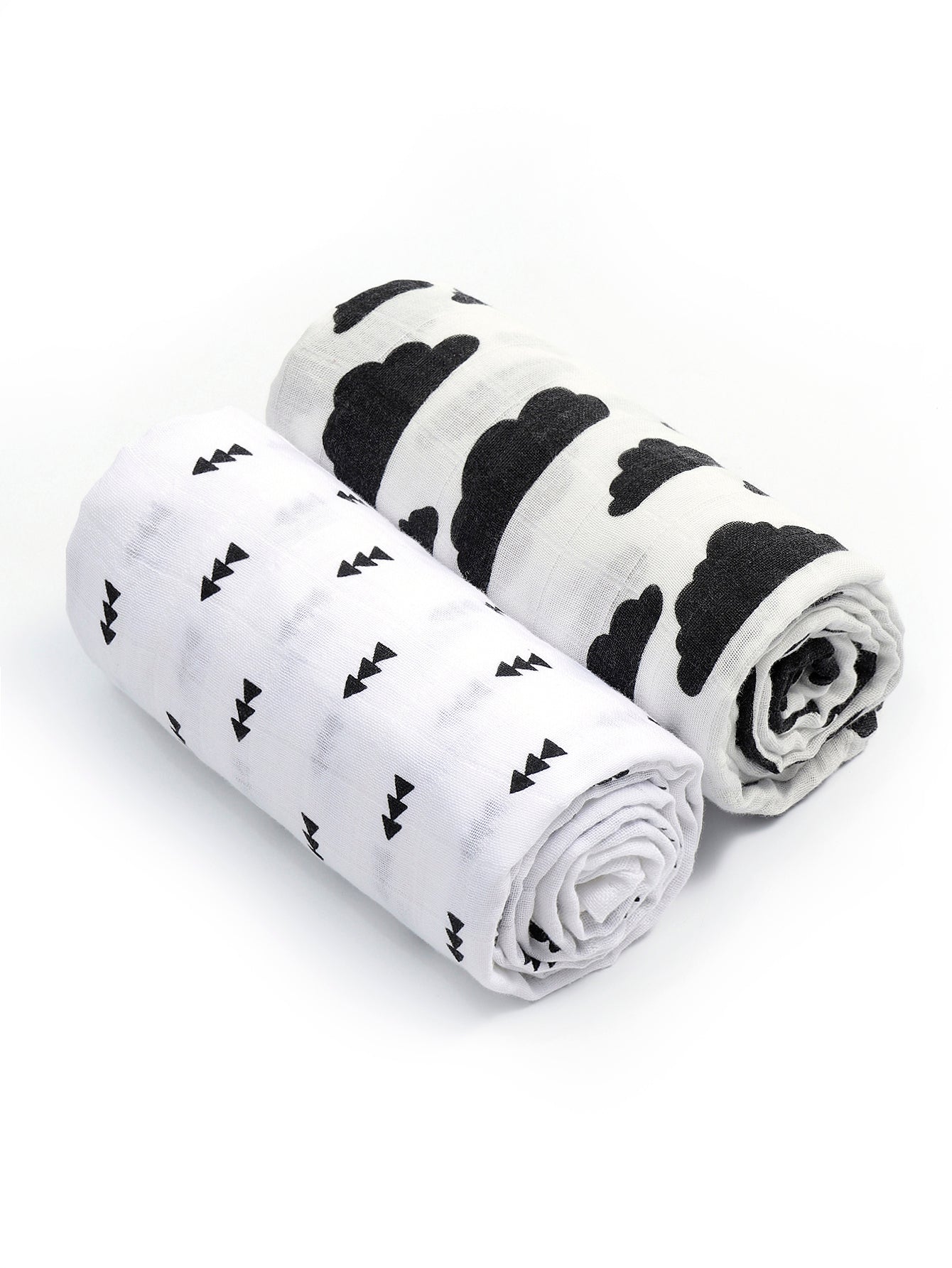 Muslin Swaddle Blankets 2 Pack