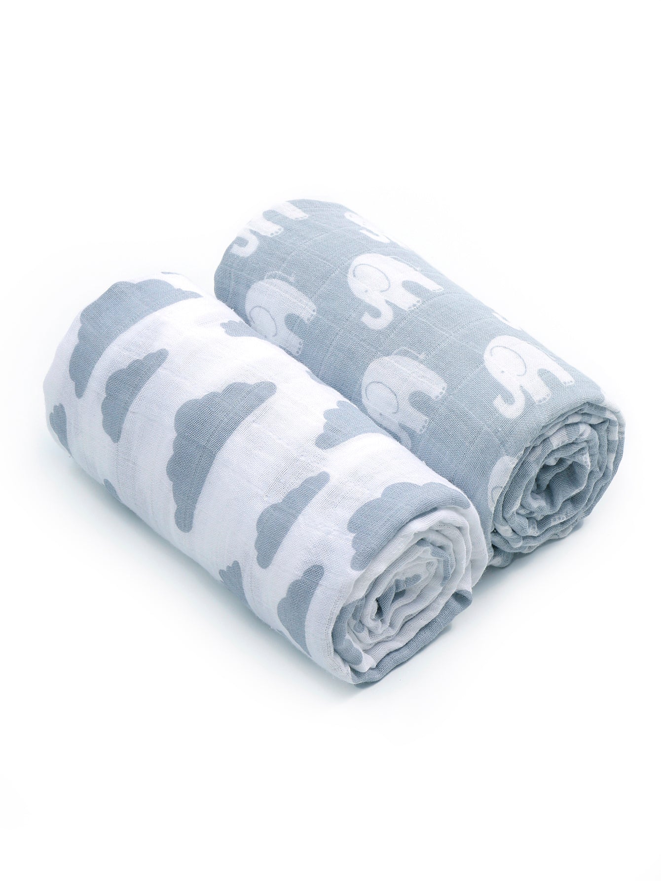 Muslin Swaddle Blankets 2 Pack