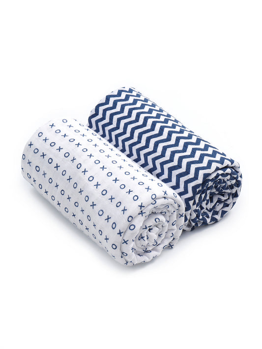 Muslin Swaddle Blankets 2 Pack